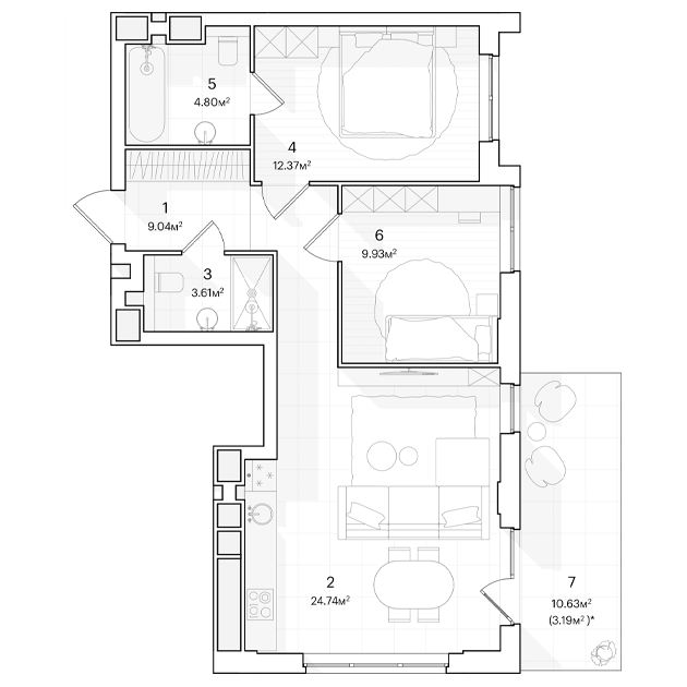 Preview apartment