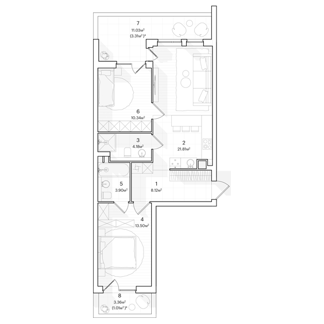 Preview apartment