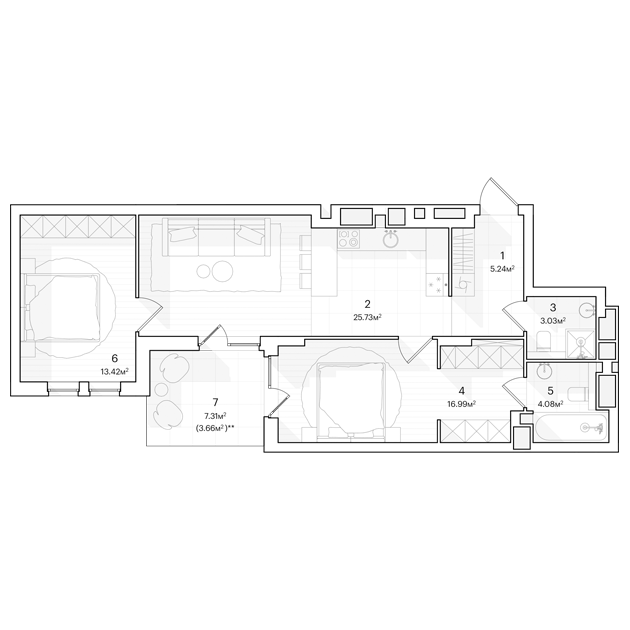Preview apartment