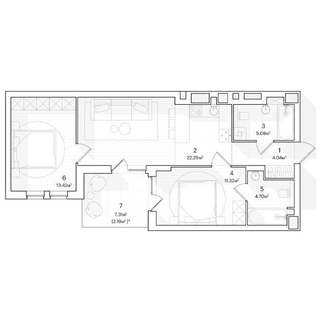 Preview apartment