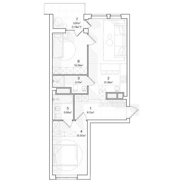 Preview apartment