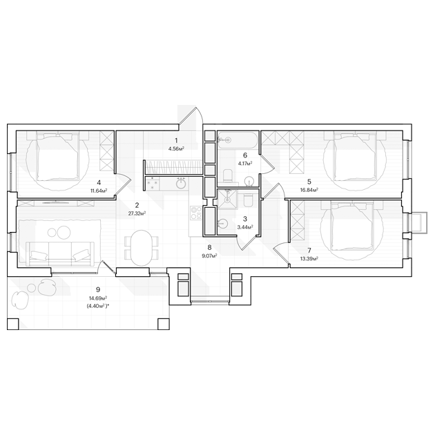 Preview apartment