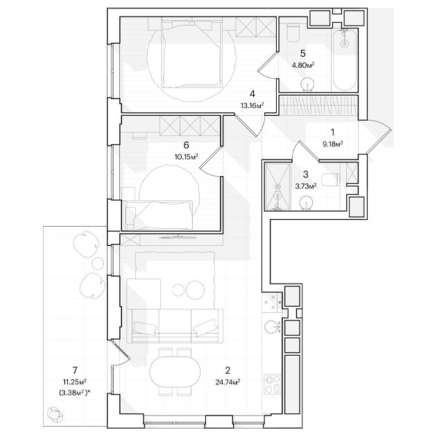 Preview apartment
