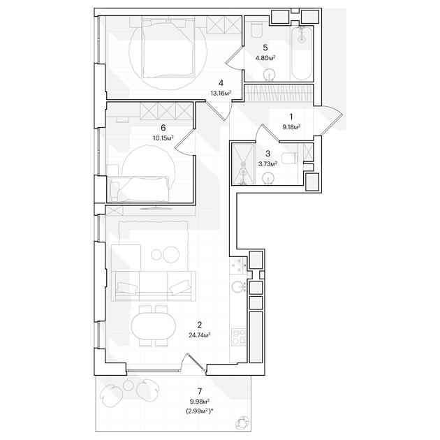 Preview apartment