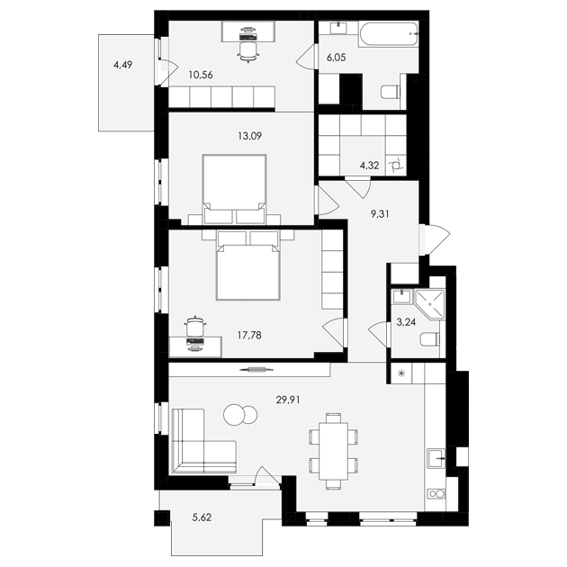 Preview apartment