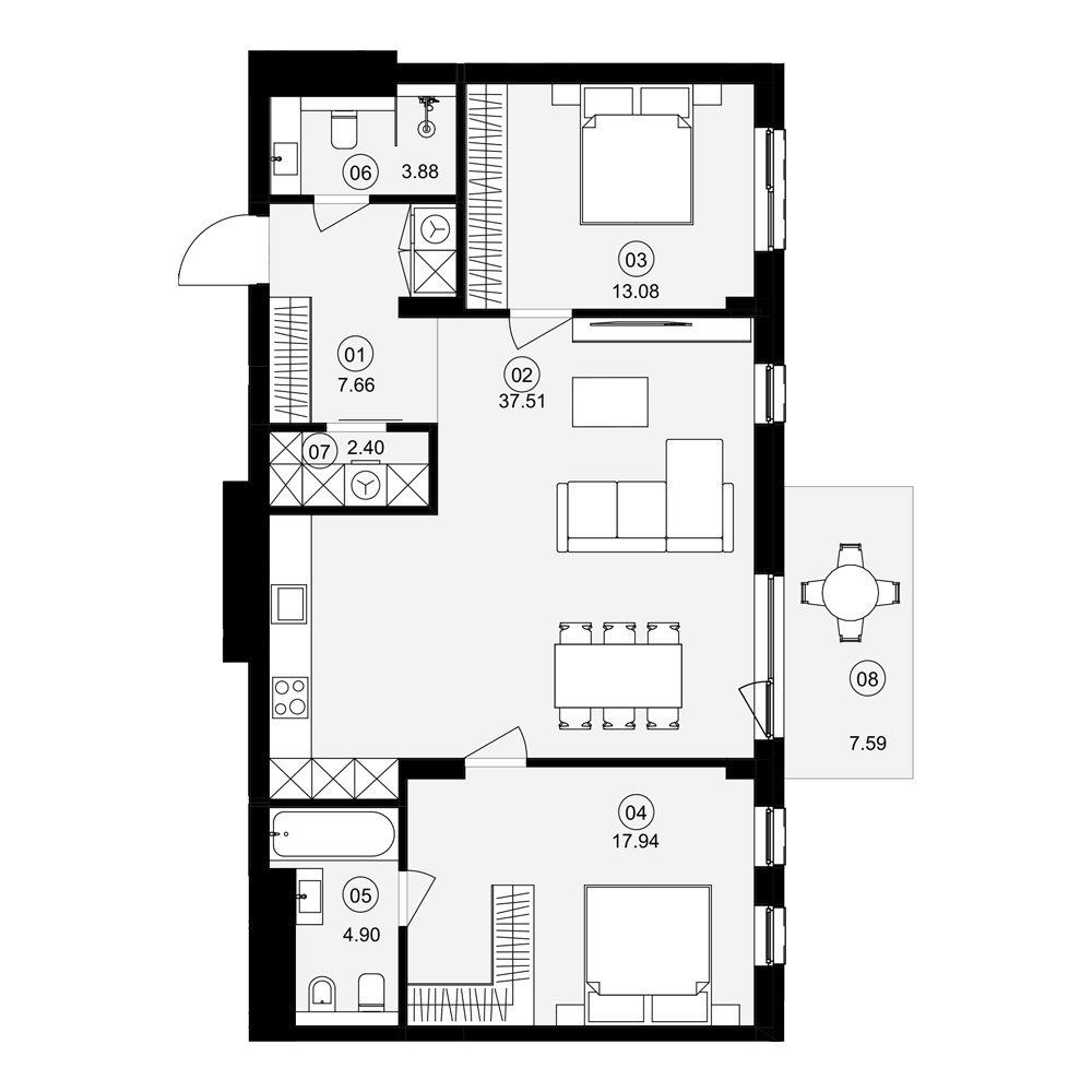 Preview apartment
