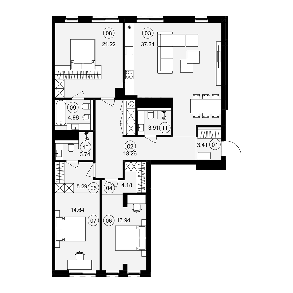 Preview apartment