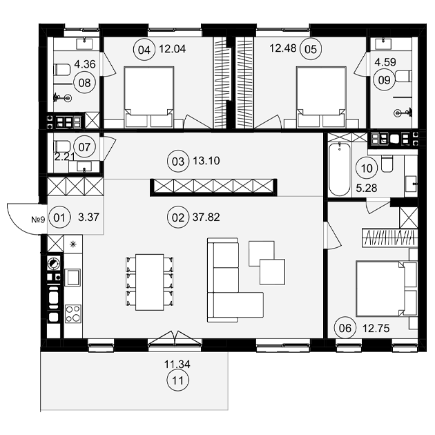 Preview apartment