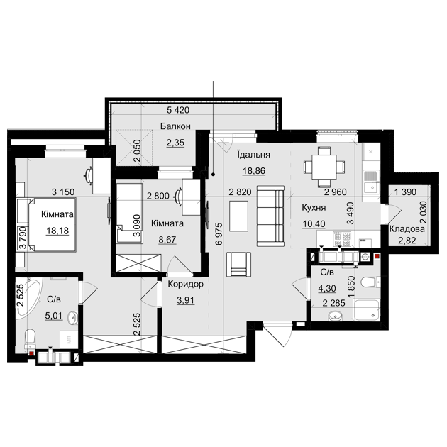 Preview apartment