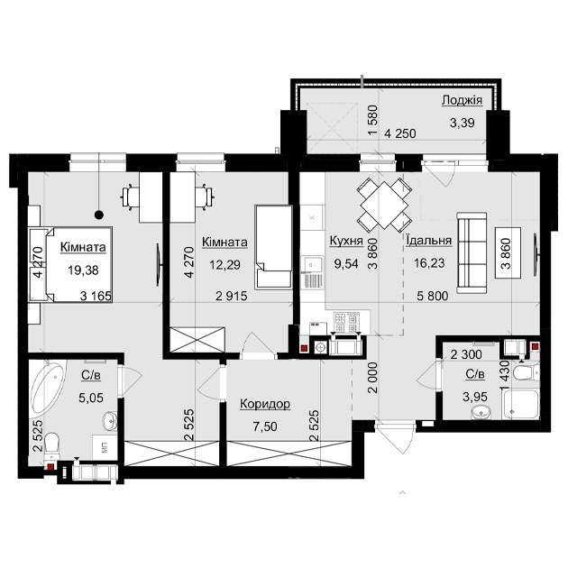 Preview apartment