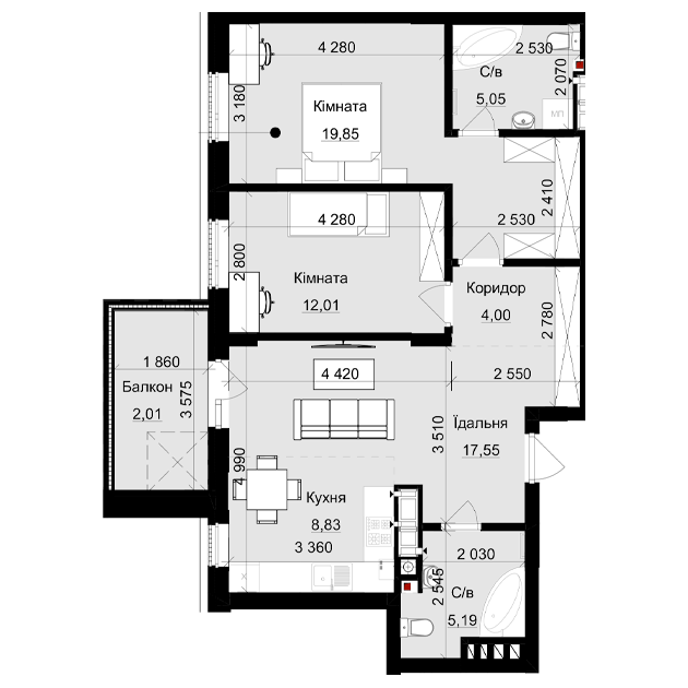 Preview apartment