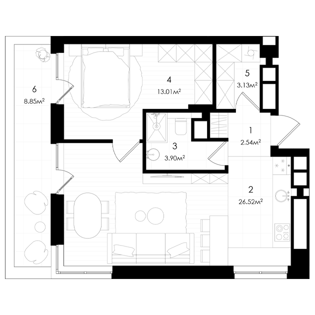 Preview apartment