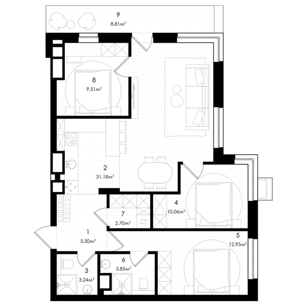 Preview apartment