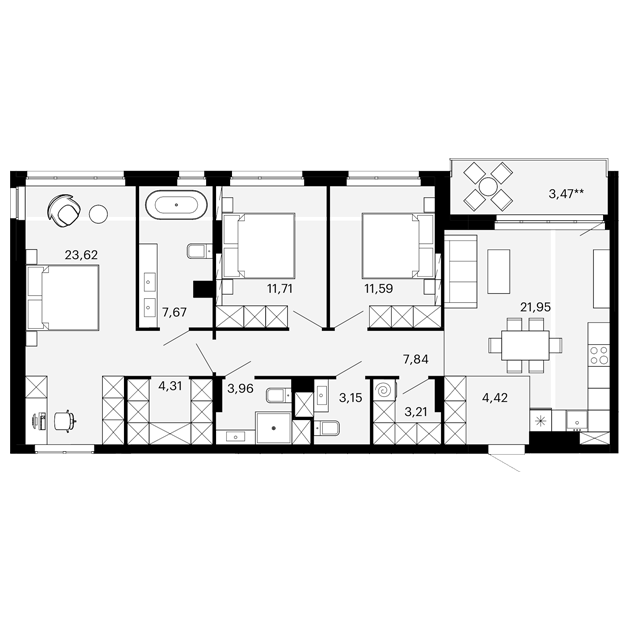Preview apartment