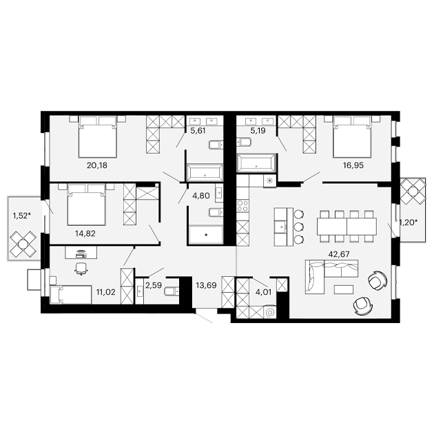 Preview apartment