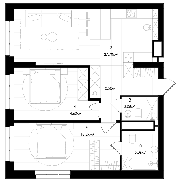 Preview apartment