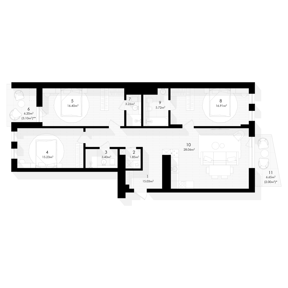 Preview apartment