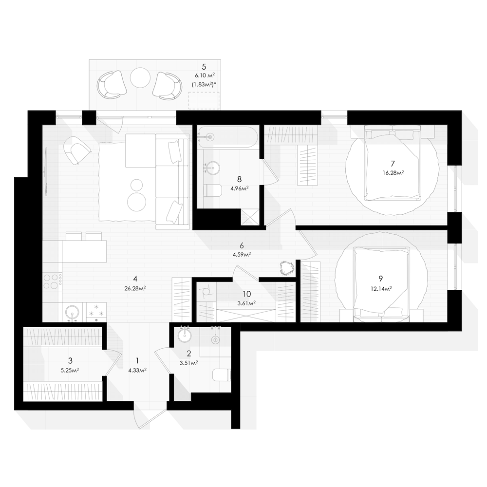 Preview apartment