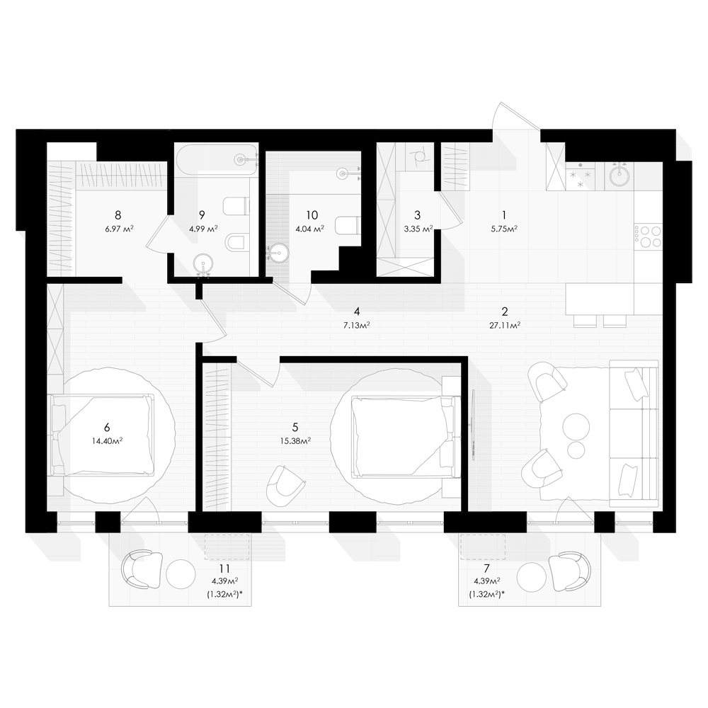 Preview apartment