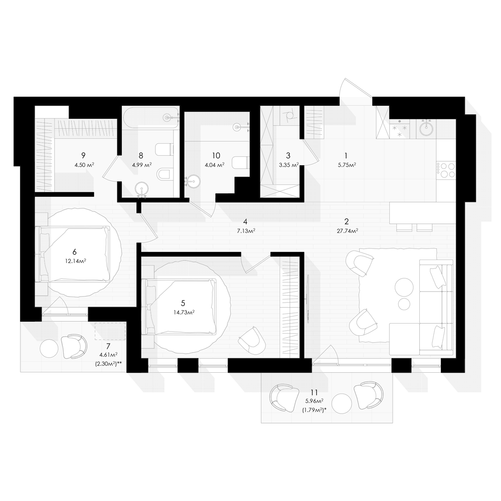 Preview apartment