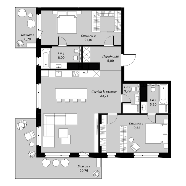 Preview apartment