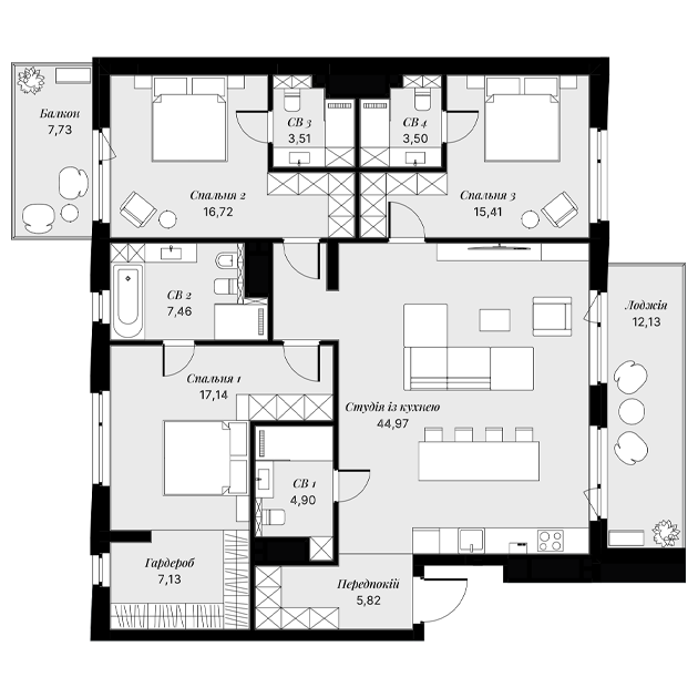 Preview apartment