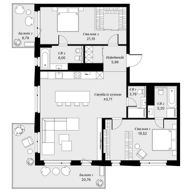 Preview apartment